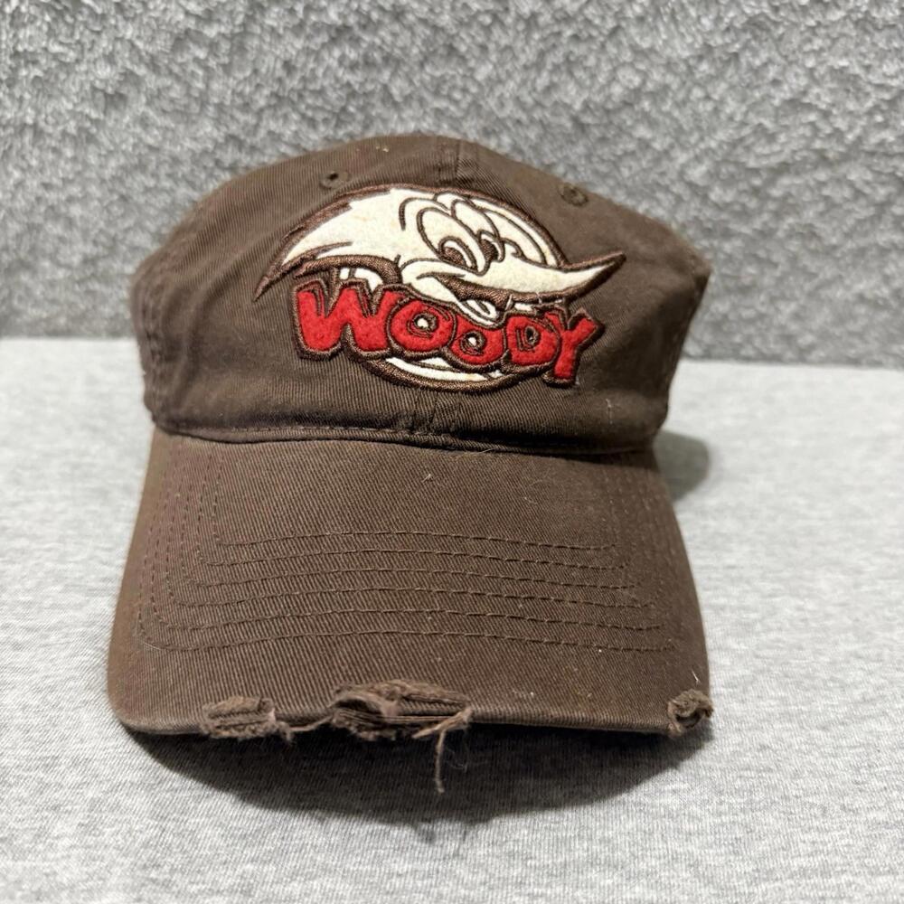 Vintage Woody Woodpecker Cartoon Strapback O/S Men’s